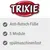 Trixie. Anti-Rutsch-Füße, 5 Module, spülmaschinenfest.