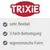 TRIXIE. Foarte flexibil, prindere în 3 puncte, formă ergonomică.