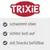 Trixie. schwimmt oben, richtet sich auf, mit Snacks befüllbar. Texte en allemand.