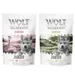 Wolf of Wilderness Snack - Junior Wild Bites 180 g - Mix: 1x Green Fields, 1x Leafy Willows