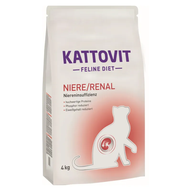 Kattovit Renal (insuficiencia renal) - 2 x 4 kg - Pack Ahorro