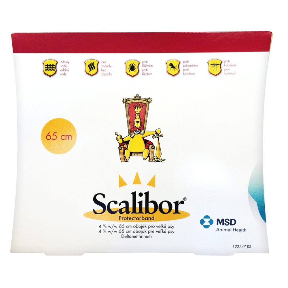 

Scalibor Protectorband 1.0 g medikovaný obojek pro velké psy, 65 cm - 1 kus