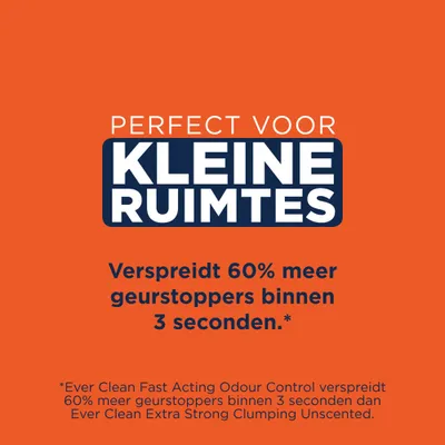 Ever Clean® Fast Acting Odour Control Klonterende Kattenbakvulling