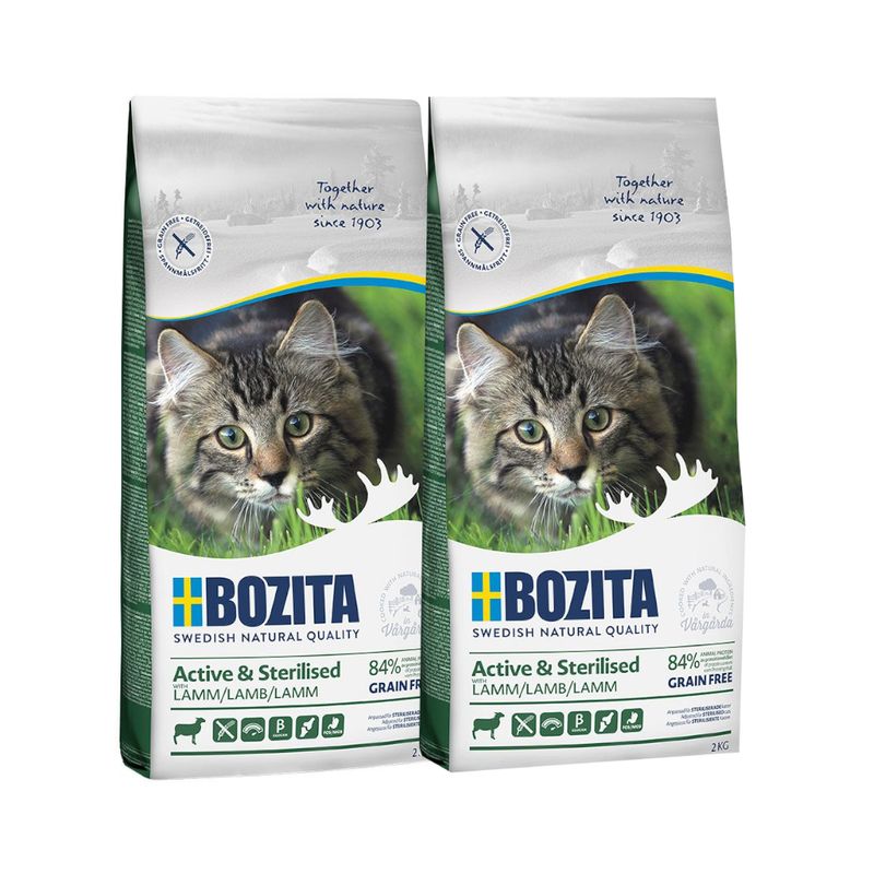 Croquettes Bozita pour chat ou chaton 2 x 2 kg : 15 % de remise !