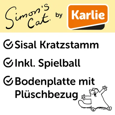 Tronc à griffer Simon's Cat pour chat