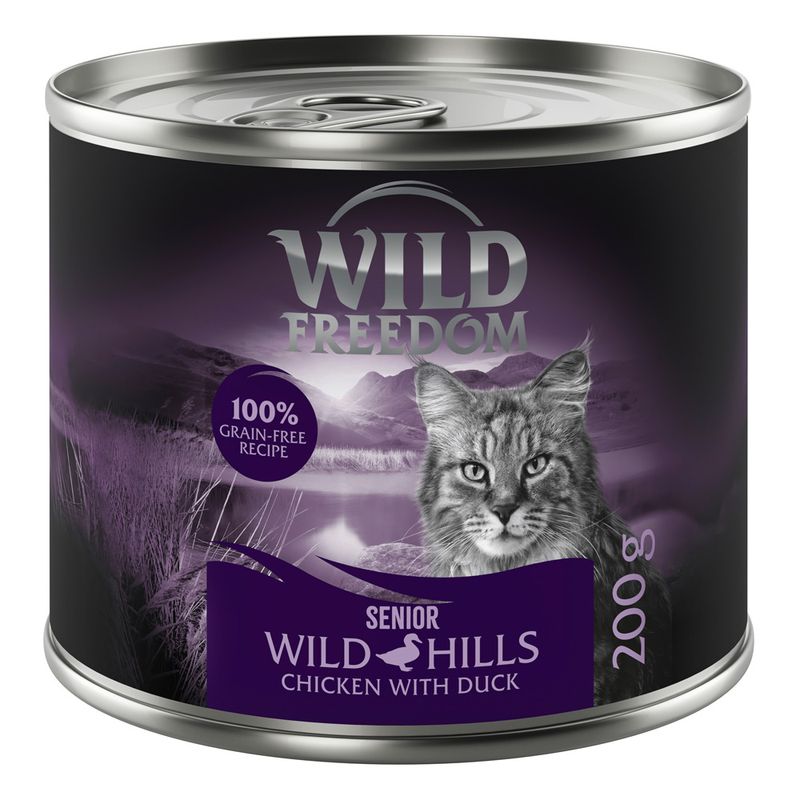 Wild Freedom Senior "Wild Hills" raca & piščanec - brezžitna receptura
