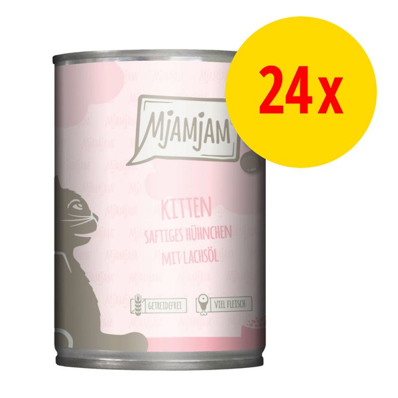 Sparpaket MjAMjAM Kitten 24 x 400 g 