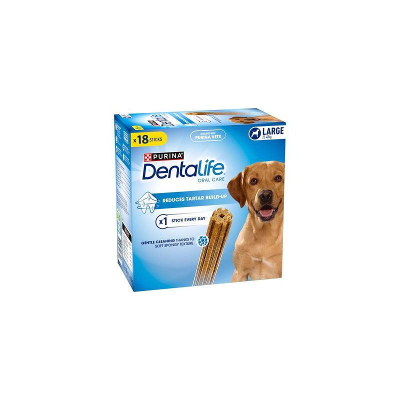 PURINA Dentalife Snack per igiene dentale dei cani di tg grande (25-40 kg)