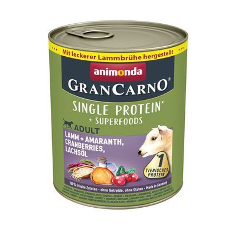 animonda GranCarno Adult Superfoods 6 x 800 g Hondenvoer