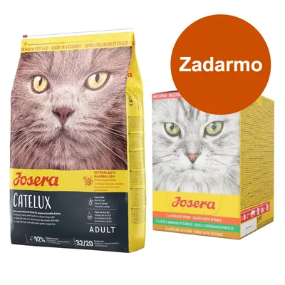 Josera Nature granule 10 kg + Josera Paté Multipack 6 x 85 g zdarma!