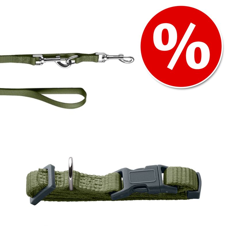 HUNTER London Mini Hondenriem Lichtblauw - 10/140 - Zacht, Scheurvast En Sneldrogend