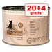 20 + 4 gratis! catz finefood Blik 24 x 200 g Kattenvoer