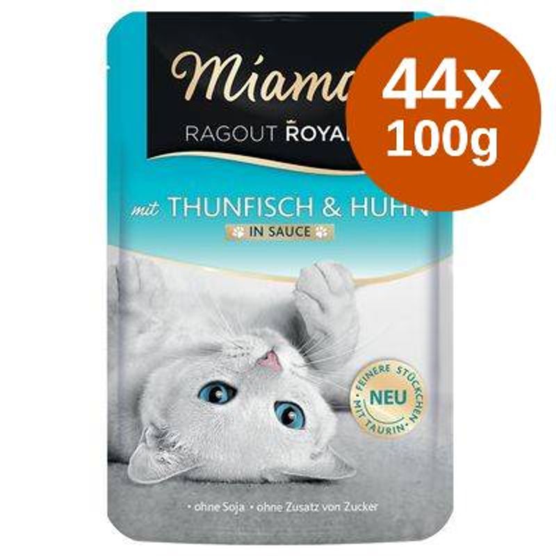 Ekonomipack: Miamor Ragout Royale i sås 44 x 100 g
