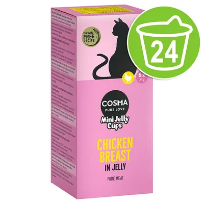 Cosma Mini Jelly Cups 24 x 25 g