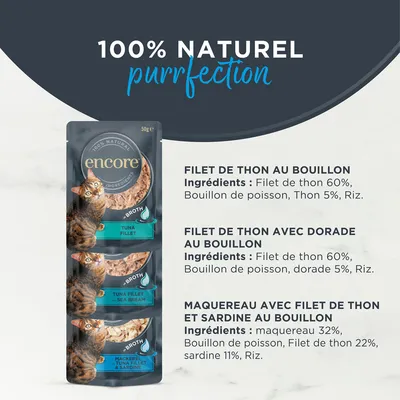 Lot Encore en bouillon 20 x 50 g