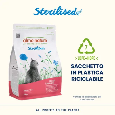 Almo Nature Functional Sterilised Cat Salmone & Riso