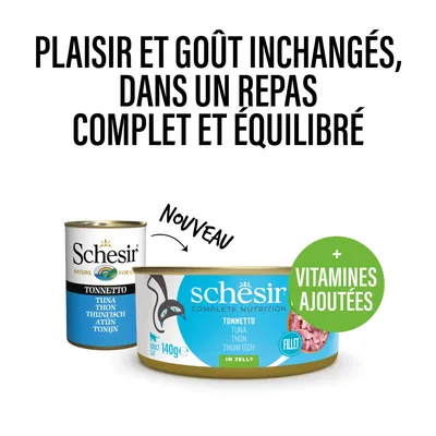 Schesir Complete Nutrition Filet en gelée 6 x 140 g