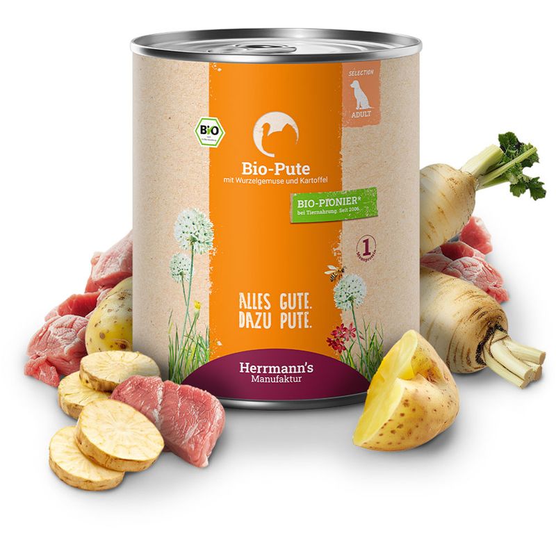 Sparpaket Herrmann's Classic Bio-Menü 12 x 800 g