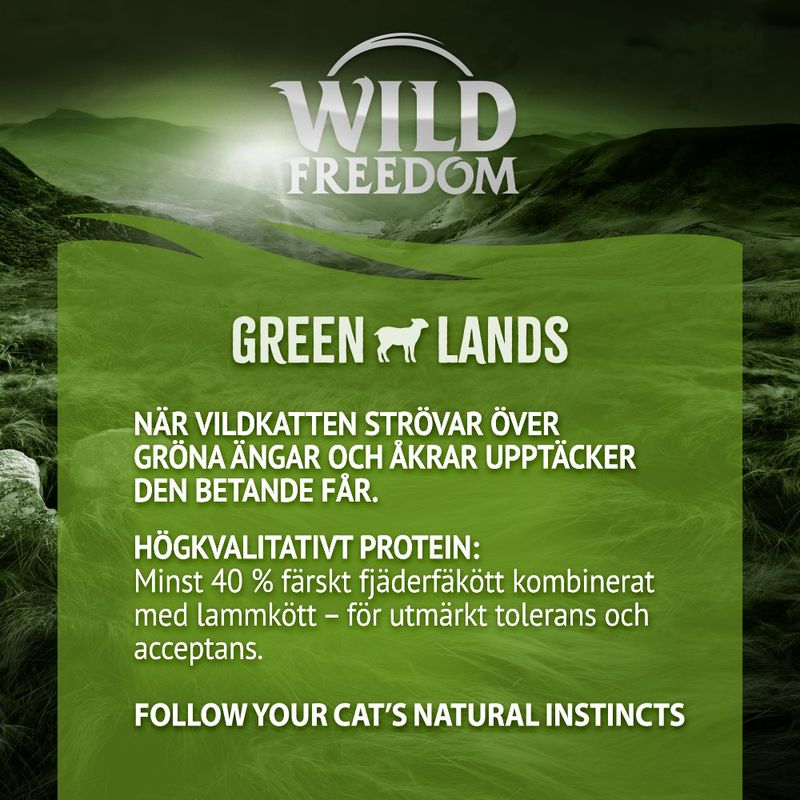 Wild Freedom Adult "Green Lands" - Lamb