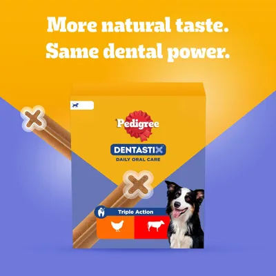 Pedigree Dentastix Daily Dental Sticks for Medium Dogs (10 - 25 kg) - 28 Sticks (Chicken & Beef) Pedigree Dentastix Daily Dental Sticks for Medium Dogs (10 - 25 kg) - 28 Sticks (Chicken & Beef)