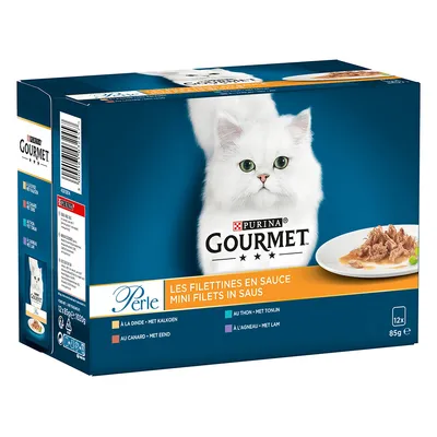 24 x 85 g Gourmet Perle Blandet utvalg