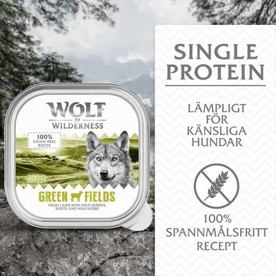 Wolf of Wilderness Single Protein 12 x 300 g portionsform