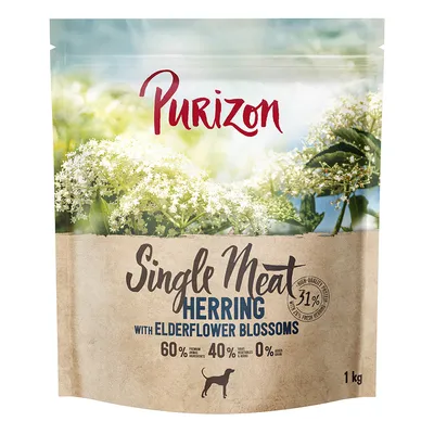 Purizon Single Meat Adult Dog - sild med hylleblomst kornfri