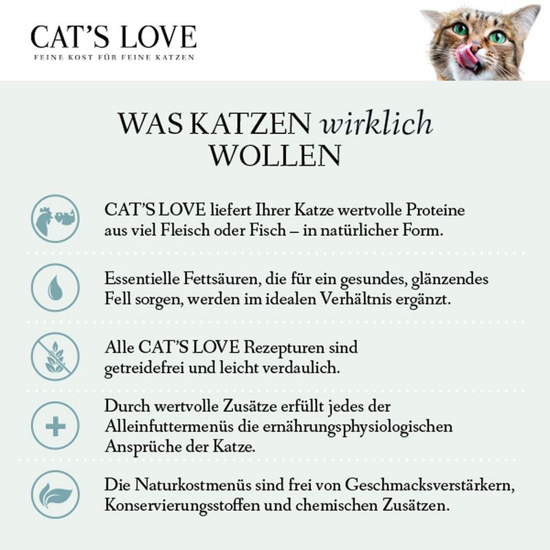 Cat´s Love Adult Geflügel