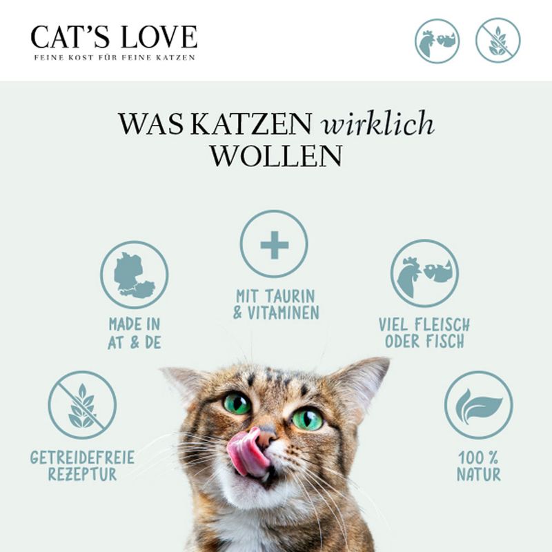 Cat´s Love Adult Geflügel