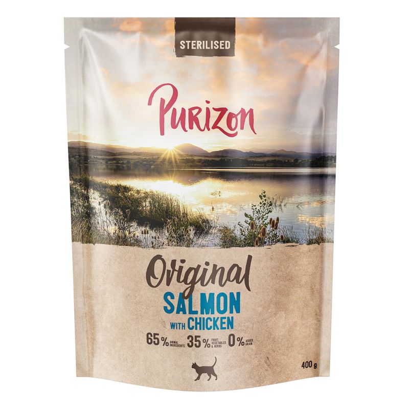 Purizon Original Sterilised Salmone con Pollo - senza cereali