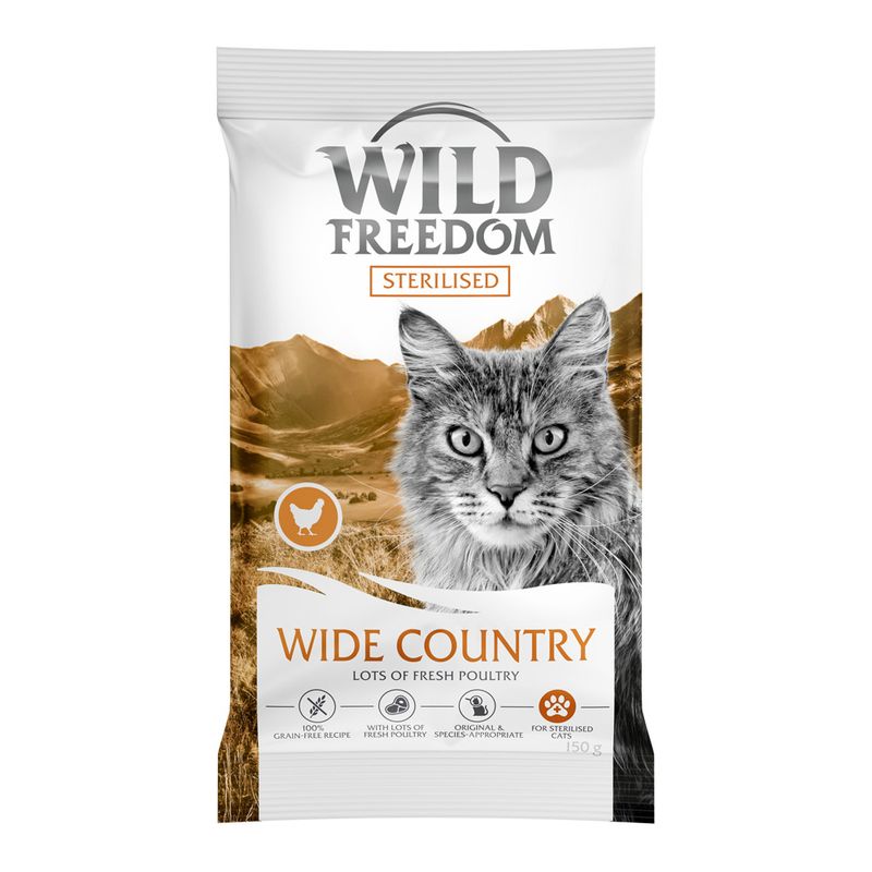 Wild Freedom Adult Wide Country Sterilised volaille pour chat