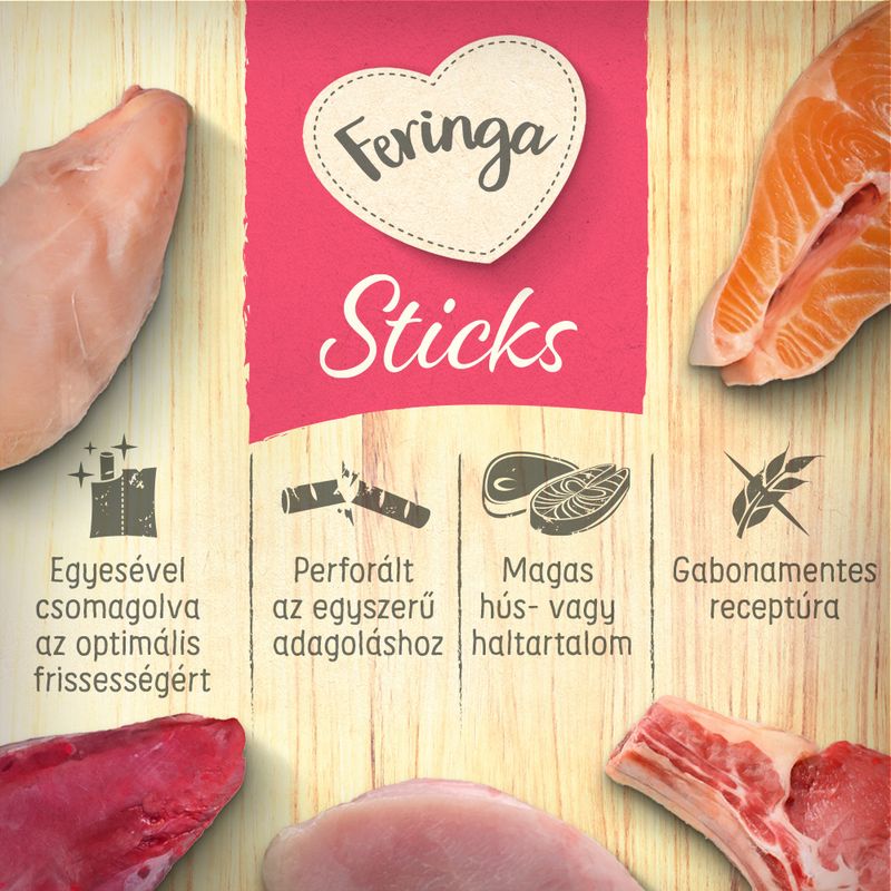 Feringa Sticks 3 x 3 csomag (9 x 6 g) gazdaságos csomag