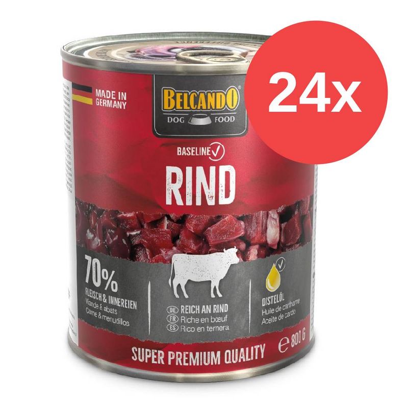 Sparpaket Belcando Baseline 24 x 800 g
