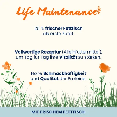 Almo Nature Functional Life Maintenance Fettfisch & Reis
