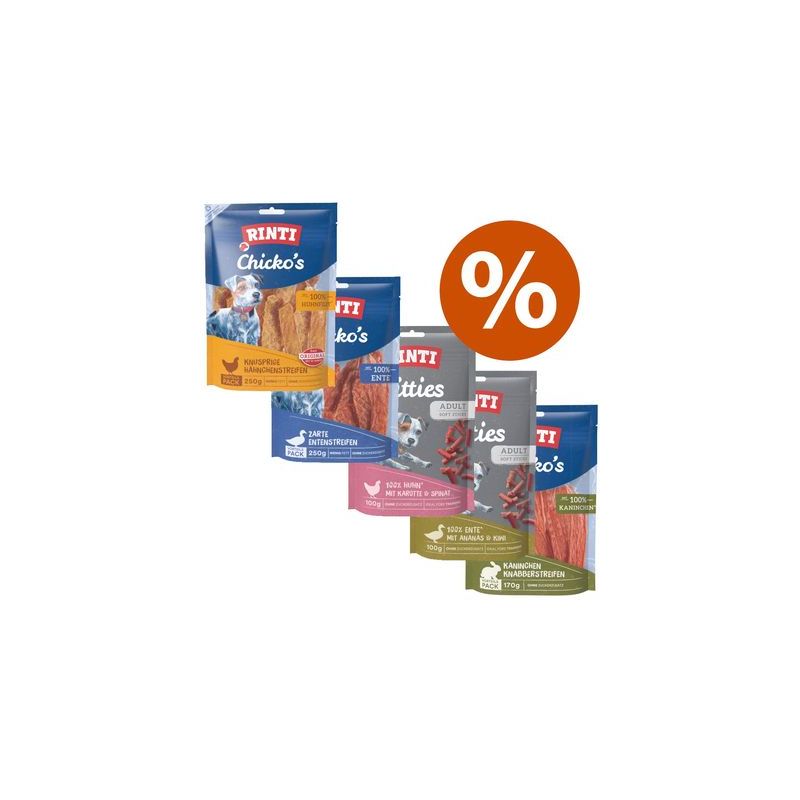 Mixpakket: 5 Smaken RINTI Snacks voor een Voordeelprijs