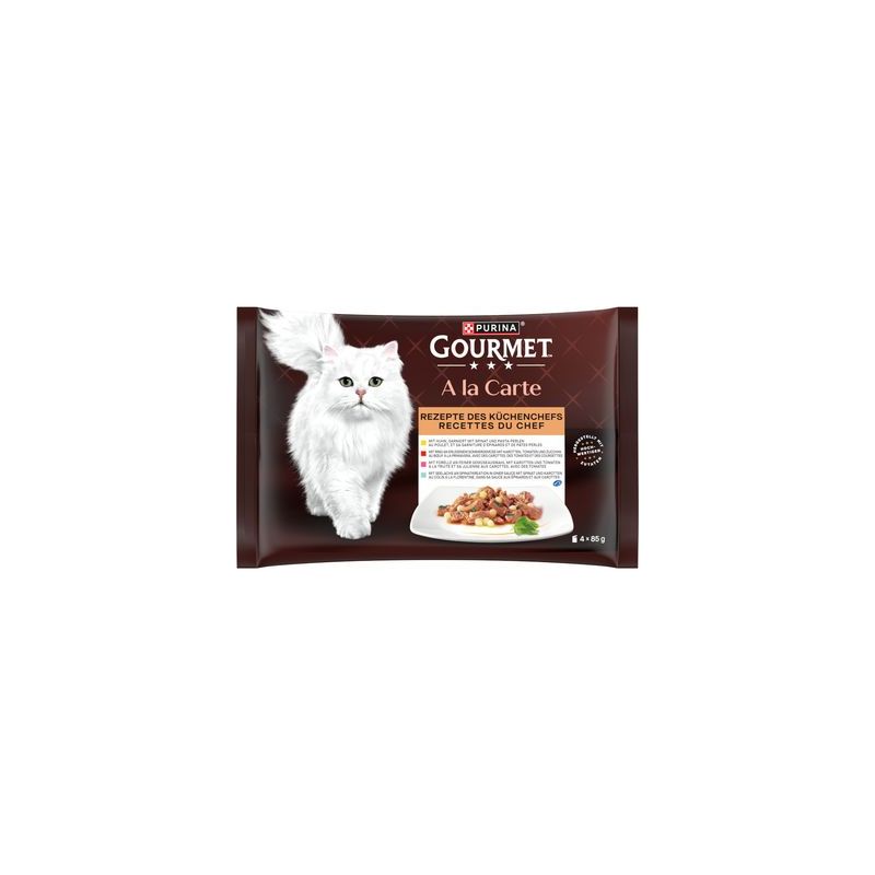 Multipack - Gourmet A la Carte 4 x 85 g