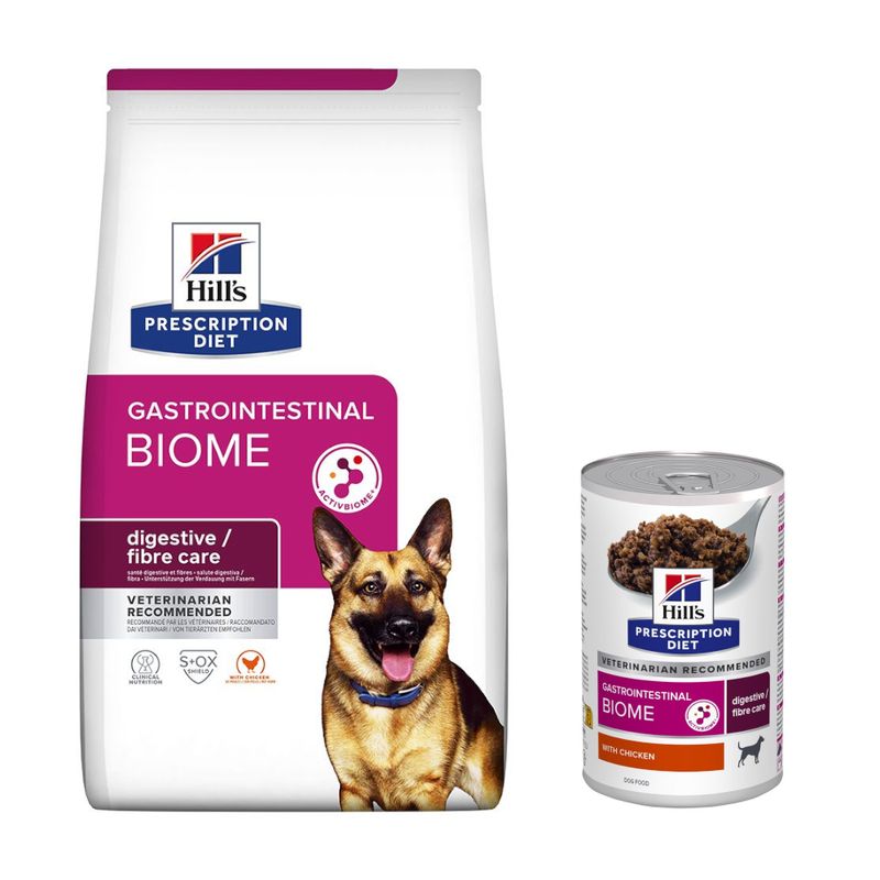 Hill's Prescription Diet ração para cães + 3 latas de comida húmida grátis!