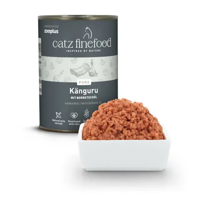 catz finefood Monoprotein zooplus 6 x 400 g - Kenguru catz finefood Monoprotein zooplus 6 x 400 g - Kenguru
