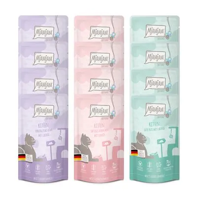 Probeerpakket MjAMjAM Kitten 12 x 125 g
