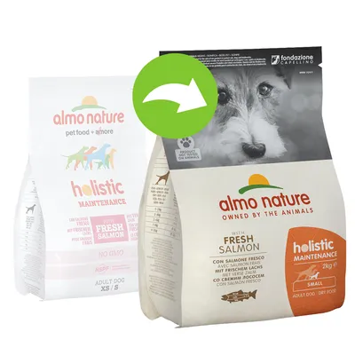 Almo Nature Adult Zalm & Rijst  Small Hondenvoer