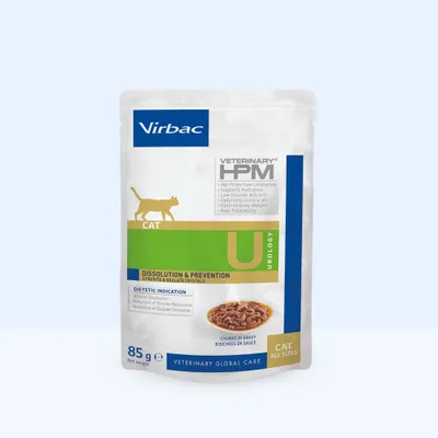 Virbac Veterinary Cat Urology Dissolution & Prevention - 12 x 85 g