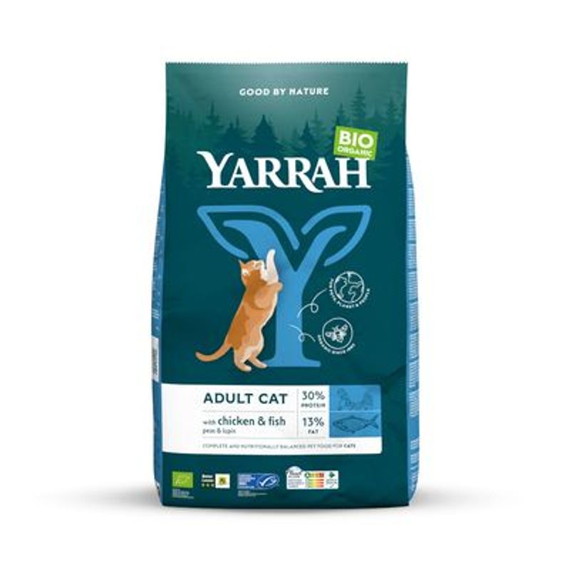 Yarrah Bio Kattenvoer met Vis