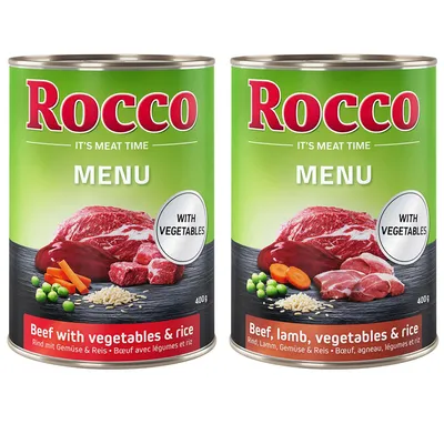 Rocco Menú 12 x 400 g - Pack Ahorro