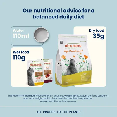 Almo Nature Functional Life Maintenance med kalkon & ris