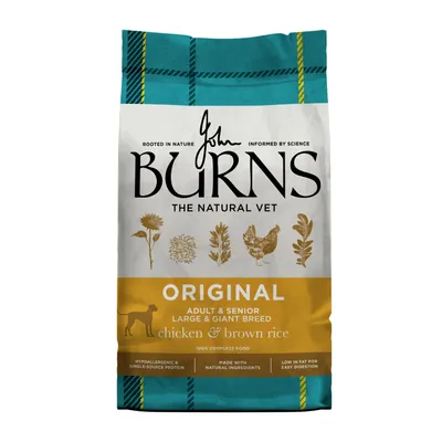 Burns Adult Large and Giant Breed with Chicken and Rice - 12 kg
