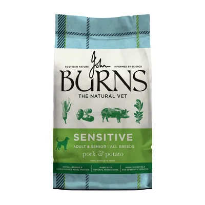 Burns Adult Sensitive+ Varken & Aardappel Hondenvoer - 12 kg