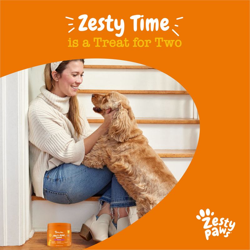 Zesty Paws Hip & Joint Chews kalkun