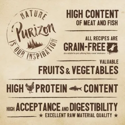 Purizon Snack And med fisk - kornfri