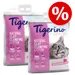 2 x 12 kg Tigerino Premium macskaalom gazdaságos csomag