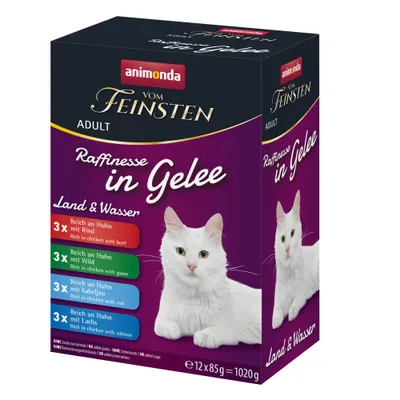 animonda Vom Feinsten Adult Raffinesse in Gelee 24 x 85 g